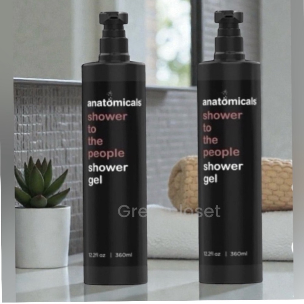ANATOMICALS “SHOWER TO THE PEOPLE” SHOWER GEL – 12.2 oz